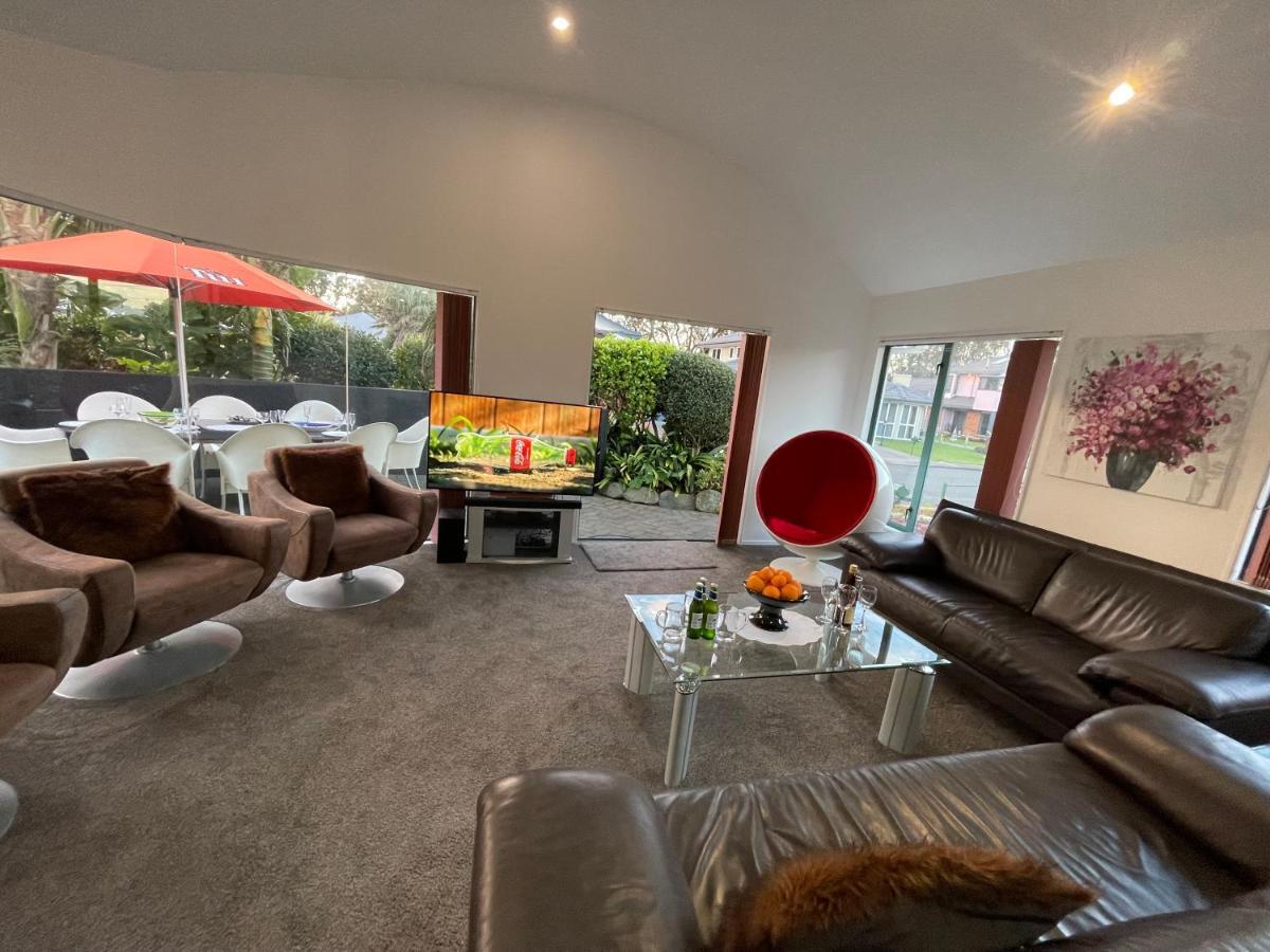 Luxury Home Next To Ocean And Walkway New Plymouth Exteriér fotografie