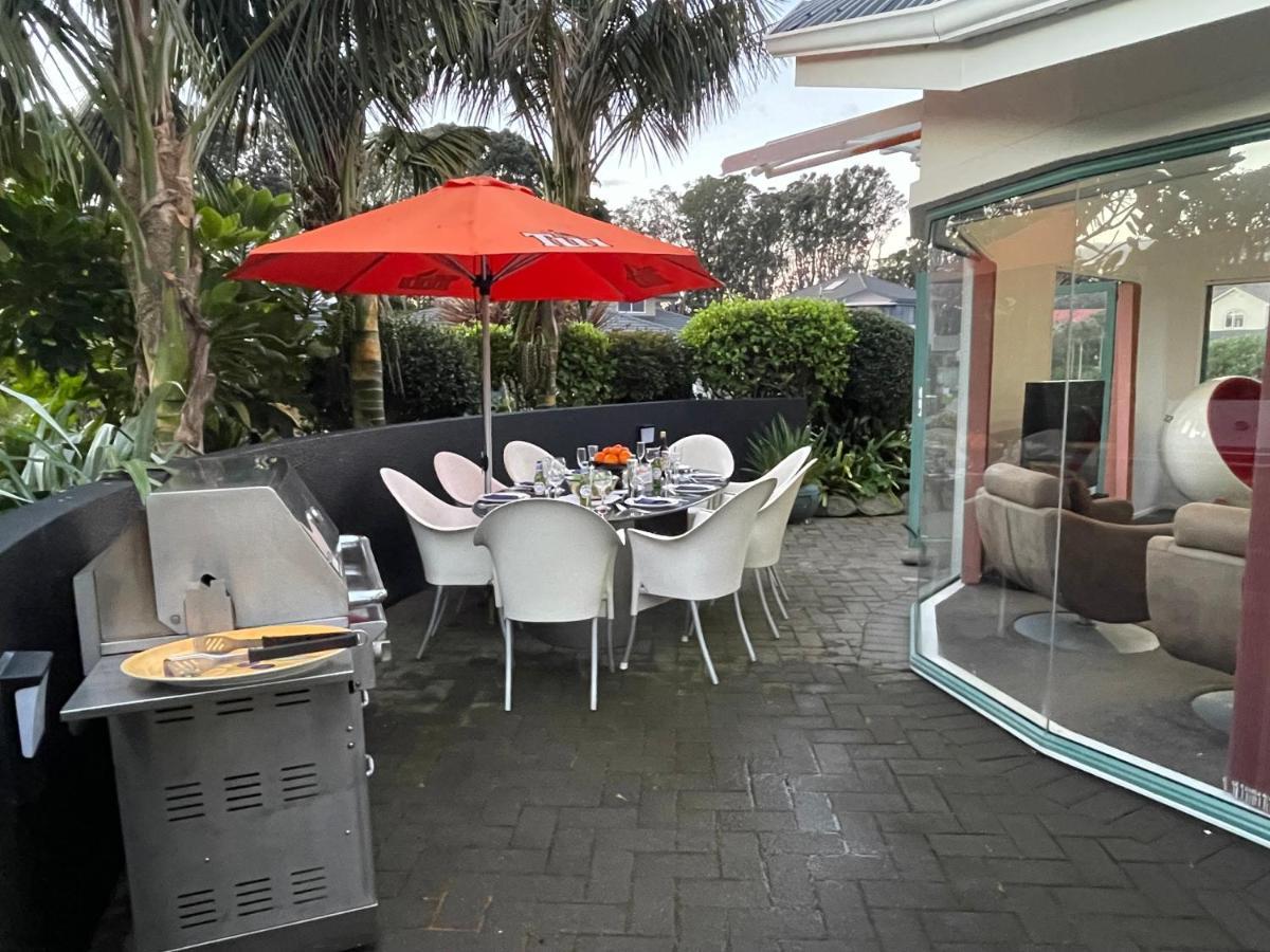 Luxury Home Next To Ocean And Walkway New Plymouth Exteriér fotografie